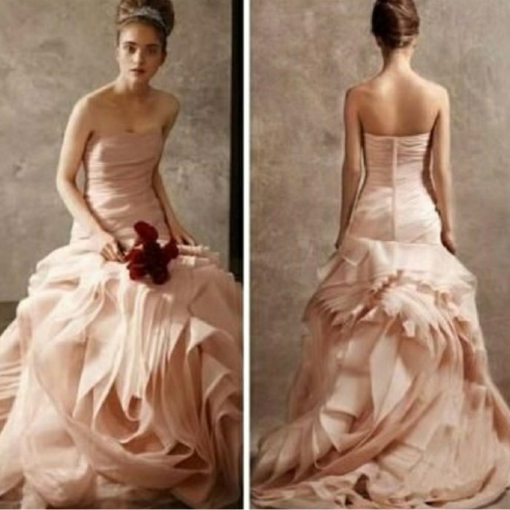 White By Vera Wang Bush Weddings Dress